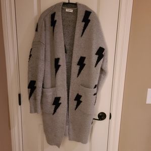 Thunderbolt cardigan